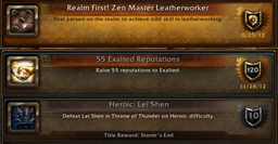 Character Achievements logo