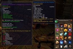 MiLVL Item Comparison