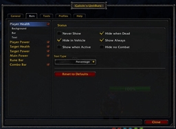 Galvin's UnitBars project image
