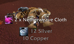 Scrolling Loot Text