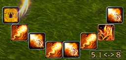 yy We Don't Wipe - Fire Mage logo