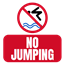 No Jump or Sneak logo