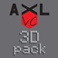 axlvc's 3D pack logo