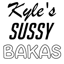 Kyle's a Sussy Baka logo