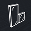 Glass doors and trapdoors logo