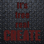 It's Free Real Create logo