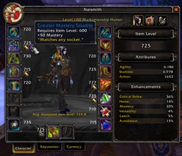 Kibs Item Level logo