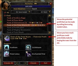 Tradeskill Profit Maximization project image