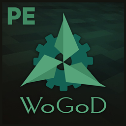 PE Worlds of GoD logo