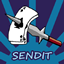 Sendit's Create and Friends logo
