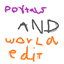 portals and world edit logo