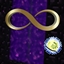 The infinite origin logo