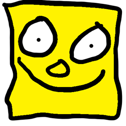 sponge bob mac and cheese boss (Fabric) logo