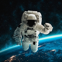 Leke in Space logo
