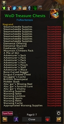 Daily Global Check_WoD Treasure Chests