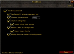 HeroStatus project image