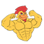 buff chicken logo