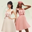 Bow dress logo