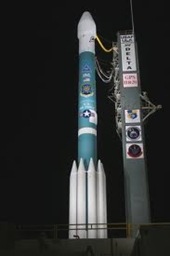Delta  Satellite Launch Vehicle  Non-Scale Build   logo