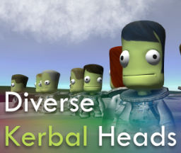 Diverse Kerbal Heads 1.0