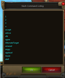 Slashlist