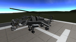 AH-64 Apache Helicopter Replica logo