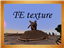 TE texture logo
