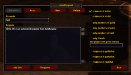 WoW Auto-Responder [REBORN] project image