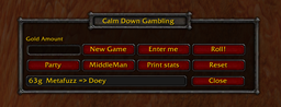 Calm Down and Gamble