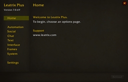 Leatrix Plus (Shadowlands) logo