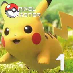Pixel Master 1 - Pikachu logo