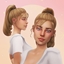 Denise hair (with + without bangs) logo