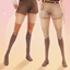 Knee-high fox socks logo