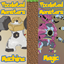 Pixelated monsters: Machine and Magic logo