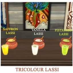 TRICOLOUR LASSI ( BUTTERMILK)
