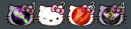 Masque: Hello Kitty logo