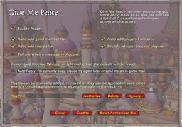 Give Me Peace logo