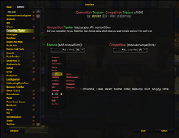 Competition Tracker