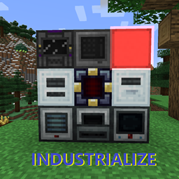 JacquesLeVac's Industrialize  logo