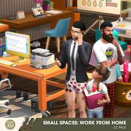 Small Spaces: Work from Home CC Pack logo