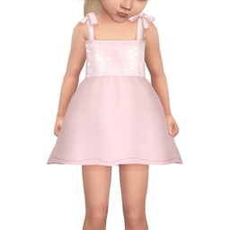 PAULA V2 - toddler dress logo