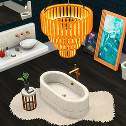 Luxury Bathroom CC Pack logo