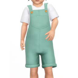 HENRY - toddler overalls logo