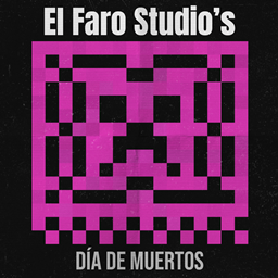 El Faro Studio's Dia de Muertos logo