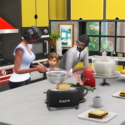 Spring-Six Kitchen CC Pack