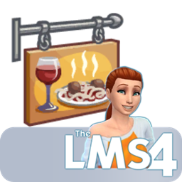 Hire certain Sims (incl. Family Members) at Restaurants logo