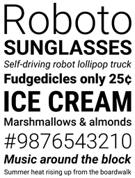 Roboto Fonts project image
