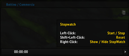 Elvui Stopwatch Datatext