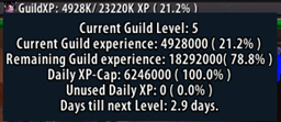 GuildXP logo