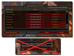 Raid Flare Key Bindings (without errors) logo
